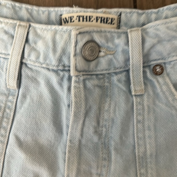 We the Free denim short shorts size 25 - Picture 3 of 5